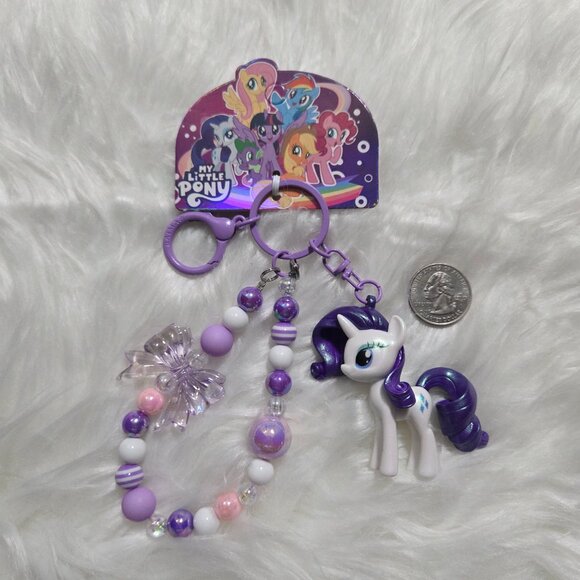 My Little Pony Rarity Keychain - Picture 3 of 7